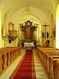 Innenraum der Kirche