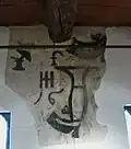 Reste alter Malereien