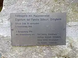 Informationstafel