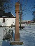 Bildstock von 1757 an der Kapelle