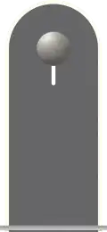 Schulterklappe Schütze OA (Dienstanzug Heeresuniformträger Militärmusikdienst)