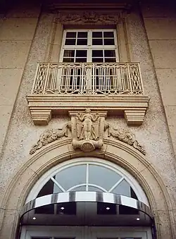 Detail Haupteingang