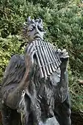 Bronze-Faun 1990 München, Leopoldstr. 11