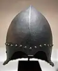 Italienische Schaller um 1470, Übergangsform von der Barbuta