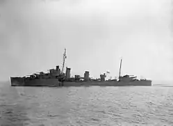 Der Leader Duncan der D-Klasse 1943