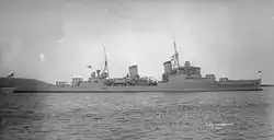 Leichter Kreuzer Gloucester im Dienst bei der East Indies Station 1939