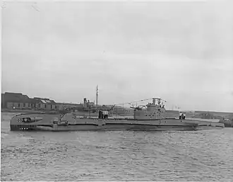 HMS Trespasser am 23. September 1942
