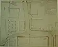 Riß über die Anlage einer Pflaster-Chaussee von der Kramgasse bis an das Brücken Thor und in die Teutsch-Hof-Strase von 1782