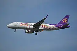 Airbus A320-200 der Thai Smile