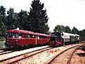 Zweizugbetrieb auf der Hafenbahn