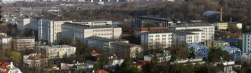 HTL Mödling von Nordwesten gesehen