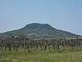 Blick auf Csobánc