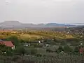 Blick von Lesencefalu in Richtung Balaton