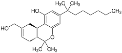 Struktur von HU-210