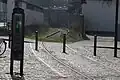 die früher über die Nørregade zum Hafen führte (seit 2017 Radweg)