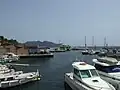 Hafen Cala Bona (Blick zur Hafeneinfahrt)