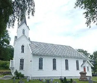 Die Kirche von Hafslo