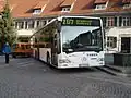 Niederflur-Stadtbus des Verkehrsbetriebs Hagmann, mittlerweile umfirmiert in Verkehrsbetriebe Schussental