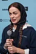 Hailey Gates bei der Preisverleihung