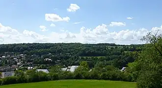 Ostansicht des Hainbergs