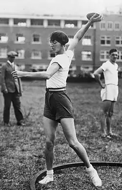 Diskuswurfsiegerin Halina Konopacka war die erste Frau, die Olympiagold in der Leichtathletik;&nbsp;gewann