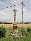 Eines der beiden Wegkreuze