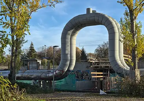 Rohbau Südwewstzugang