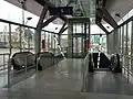 Innenansicht des Stationsabganges zur Landstraßer Hauptstraße