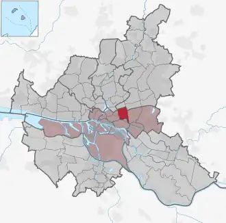 Lage in Hamburg