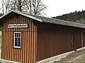Haltepunkt Hammerleubsdorf, Wartehalle (2018)