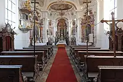 Blick auf den Altar