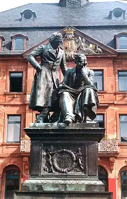Brüder-Grimm-Nationaldenkmal in Hanau