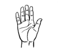 Hand – All India Forward Bloc (Ruikar)