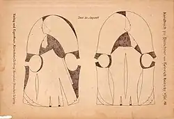 „Tafel 86 veranschaulicht, wie größere Sachen geschnitten werden…“ (1895)