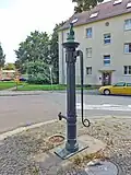 Handschwengelpumpe nahe Robert-Blum-Straße (2014)