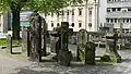 Gruppe von Epitaphen neben der Nikolaikapelle