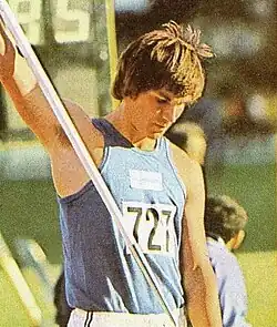 Hannu Siitonen, Silber 1976 im Speerwurf