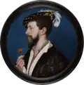 Bildnis des Simon George of Cornwall von Hans Holbein dem Jüngeren, ca. 1535–1540