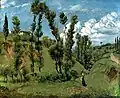 Hans Thoma: Tal bei Siena