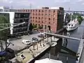 Die Seute Deern als Restaurantschiff im Westlichen Bahnhofskanal Hamburg-Harburg, 2008