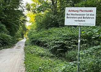 Flutmulde am Reilinger Weg