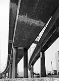 Eisenbahnviadukt Hardturm nahe Zürcher HB