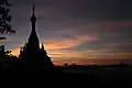 Bei Sonnenaufgang