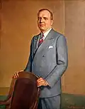 Ehemaliger Gouverneur Harold Stassen von Minnesota