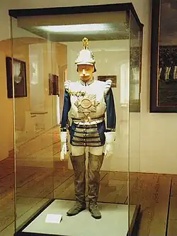 Bayerischer Hartschier, um 1900