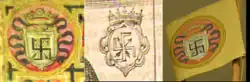 Wappen des Samurai Hasekura Tsunenaga, 16./17. Jh. (europäische Darstellungen)