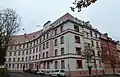 Restaurierte Wohnanlage am Pater-Aurelius-Platz