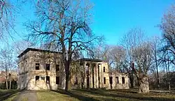 Ruine des Herrenhauses „Haus Demmin“ 2014