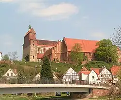 Havelberger Dom aus Richtung Altstadt