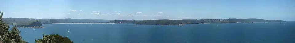 Broken Bay vom Barrenjoey Lighthouse